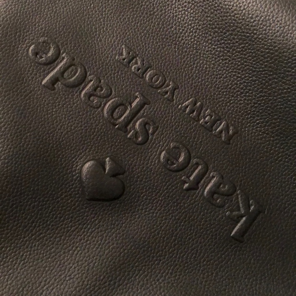 Beautiful! β οΈ Kate spade black leather bag NWT β οΈ - Picture 5 of 6